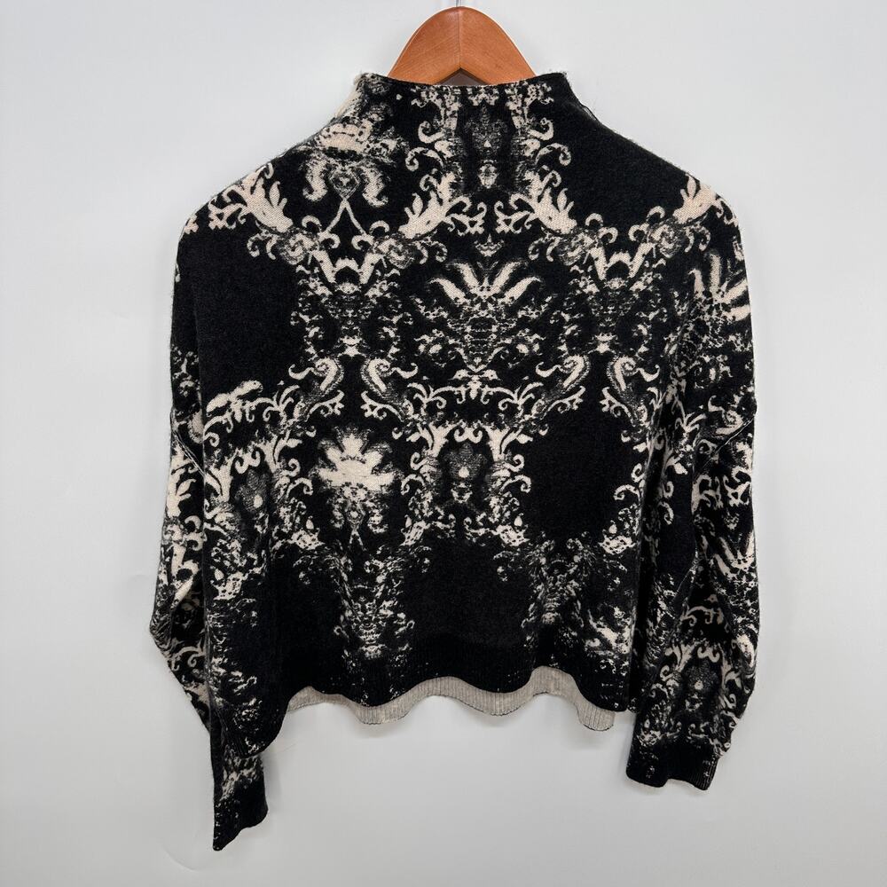 ANTHROPOLOGIE Pilcro Alani 100% Cashmere Mockneck Sweater // XS - Picture 10 of 11
